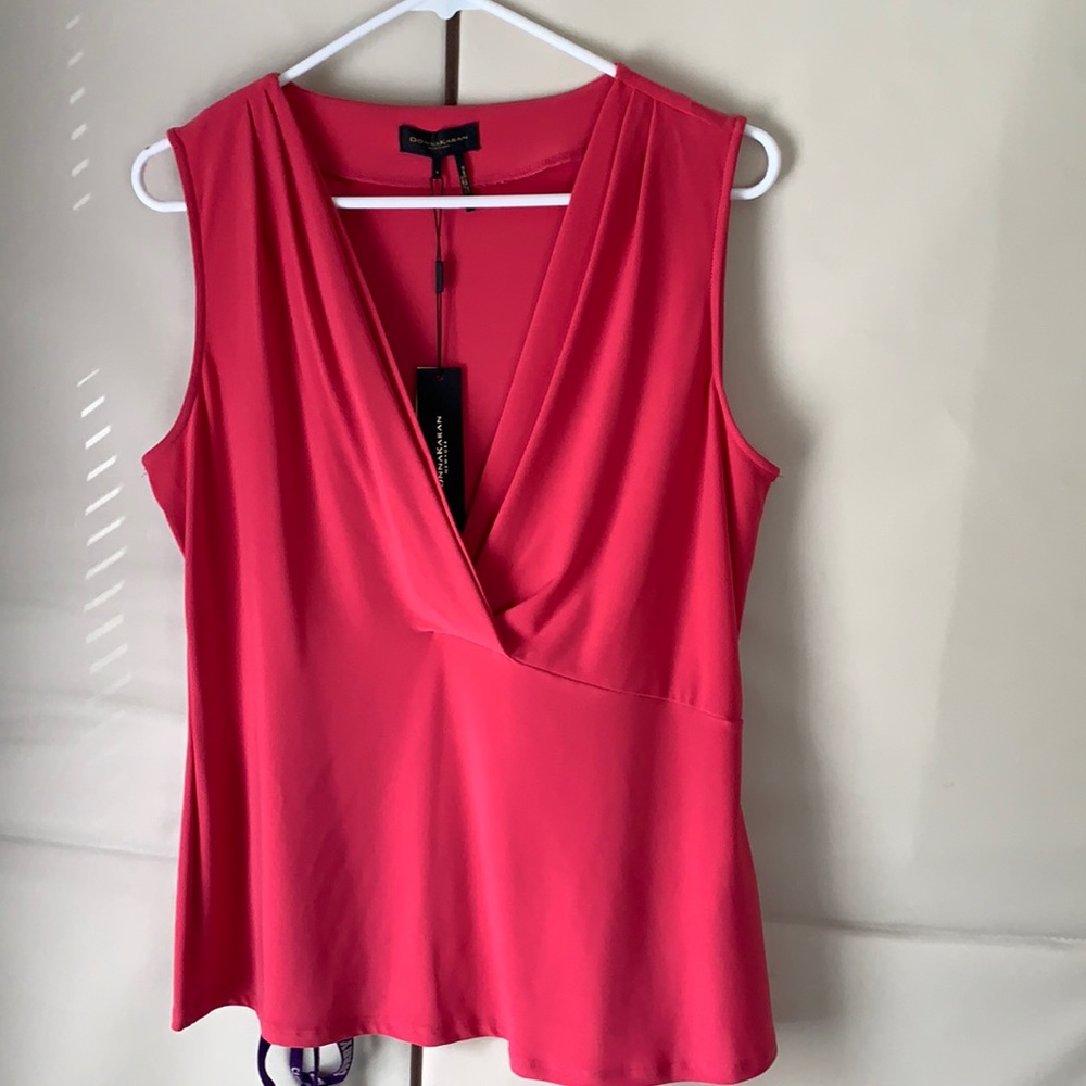 Donna Karan sleeveless top